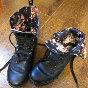 Black Leather Doc Martens